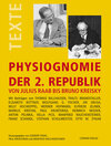 Buchcover Physiognomie der 2. Republik