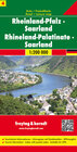 Buchcover Rheinland Pfalz - Saarland, Autokarte 1:200.000