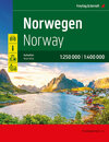 Buchcover Norwegen, Autoatlas 1:250.000 - 1:400.000, freytag &amp; berndt