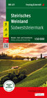 Buchcover Steirisches Weinland, Wander-, Rad- und Freizeitkarte 1:50.000, freytag & berndt, WK 411