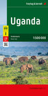 Buchcover Uganda, Straßenkarte 1:500.000, freytag & berndt
