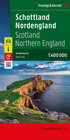 Buchcover Schottland - Nordengland, Autokarte 1:400.000, freytag & berndt