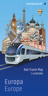 Buchcover Europa, Rail Travel Map 1:5.500.000, freytag & berndt