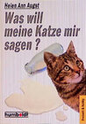 Buchcover Was will meine Katze mir sagen?