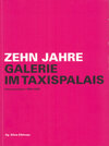 Buchcover Zehn Jahre Galerie im Taxispalais