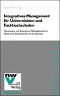Buchcover Integratives Management für Universitäten und Fachhochschulen