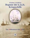 Buchcover Register der k. (u.) k. Kriegsschiffe