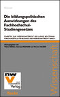 Buchcover Die bildungspolitischen Auswirkungen des Fachhochschul-Studiengesetzes