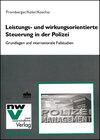 Buchcover Leistungs- und wirkungsorientierte Steuerung in der Polizei