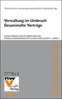 Buchcover Verwaltung im Umbruch