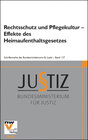 Buchcover Rechtsschutz und Pflegekultur - Effekte des Heimaufenthaltsgesetzes