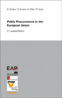 Buchcover Public Procurement in the European Union