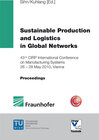 Buchcover Sustainable Production and Logistics in Global Networks