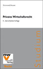 Buchcover Privates Wirtschaftsrecht