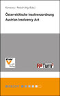 Buchcover Österreichische Insolvenzordnung / Austrian Insolvency Act