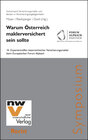 Buchcover Warum Österreich maklerversichert sein sollte
