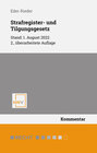 Buchcover Strafregister- und Tilgungsgesetz