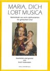 Buchcover Maria, dich lobt Musica