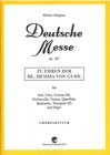 Buchcover Deutsche Messe op. 187