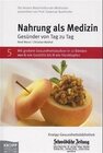 Buchcover Nahrung als Medizin