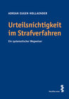 Buchcover Urteilsnichtigkeit im Strafverfahren