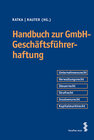 Buchcover Handbuch Geschäftsführerhaftung