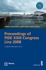 Buchcover Proceedings of the FIDE XXIII Congress Linz 2008