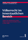 Buchcover Völkerrecht im innerstaatlichen Bereich