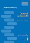 Buchcover Casebook Europrecht