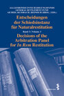 Buchcover Entscheidungen der Schiedsinstanz für Naturalrestitution