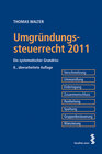 Buchcover Umgründungssteuerrecht 2011