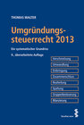 Buchcover Umgründungssteuerrecht 2013