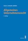 Buchcover Allgemeines Unternehmensrecht