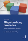 Buchcover Pflegeforschung anwenden