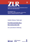 Buchcover Liechtensteinisches Investmentrecht