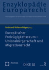 Buchcover Europäischer Freizügigkeitsraum – Unionsbürgerschaft und Migrationsrecht