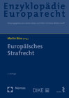 Buchcover Europäisches Strafrecht