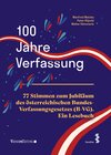 Buchcover 100 Jahre Verfassung