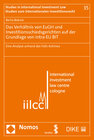 Buchcover Das Verhältnis von EuGH und Investitionsschiedsgerichten auf der Grundlage von intra-EU BIT