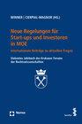 Buchcover Neue Regelungen für Start-ups und Investoren in MOE