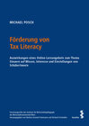 Buchcover Förderung von Tax Literacy