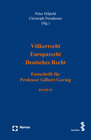 Buchcover Völkerrecht – Europarecht – Deutsches Recht
