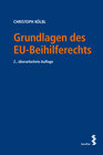 Buchcover Grundlagen des EU-Beihilferechts