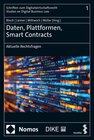 Buchcover Daten, Plattformen, Smart Contracts