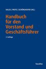 Buchcover Handbuch für den Vorstand und Geschäftsführer