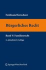 Buchcover Bürgerliches Recht V. Familienrecht