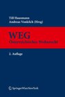 Buchcover Österreichisches Wohnrecht. WEG