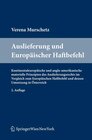 Buchcover Auslieferung und Europäischer Haftbefehl