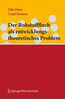 Buchcover Der Rohstofffluch als entwicklungstheoretisches Problem
