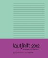 Buchcover Lautschrift 2012